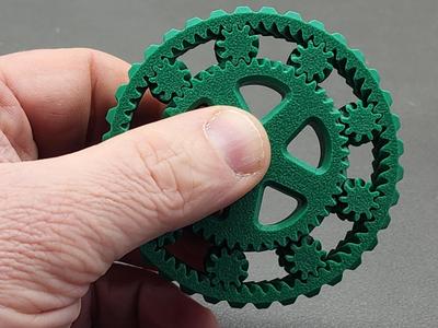 Another Helical Fidget Spinner