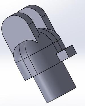 First price" beer and cider filler with spare nozzle