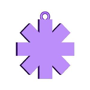Red Hot Chili Peppers Key Ring