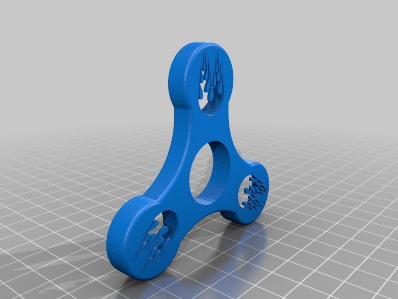 Fidget Spinner Flame
