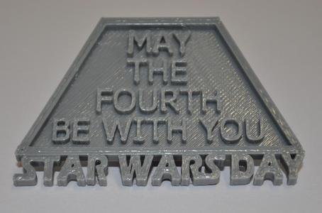 Star Wars Day cartouche