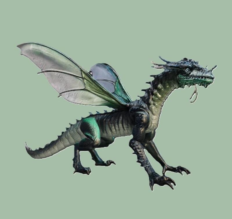 Dragon Wyvern Hybrid – Mystic Guardian