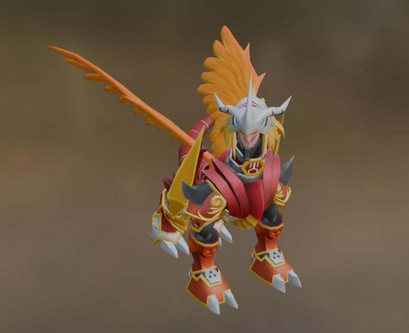 ANCIENTGREYMON - COOL DRAGON