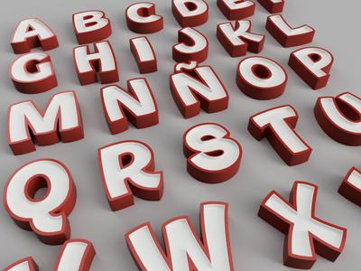 NAMELED - ALPHABET LED LAMP