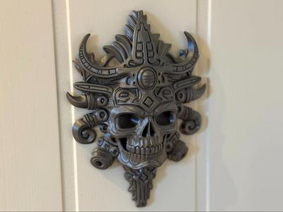 Evil Skull Wallpiece