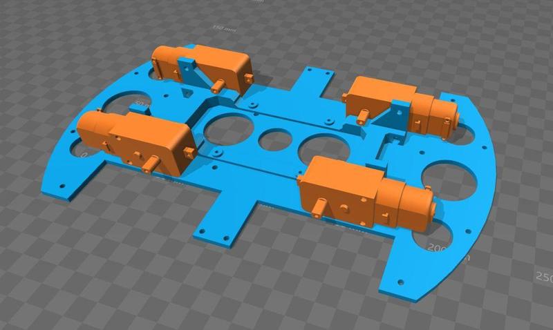 Arduino Robot Car Chassis 4WD 