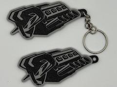 New Hemi Logo Keychain