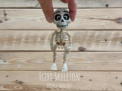 Flexi Skeleton, Fridge Magnet