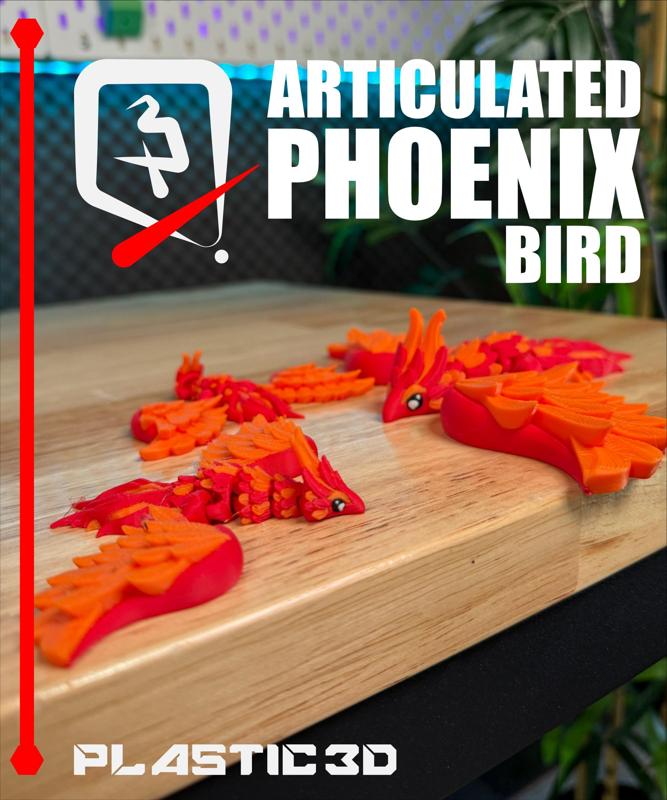 Articulated Phoenix Bird — Rise and Soar in Style- Members Exclusive