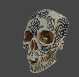 Tattooed Skull