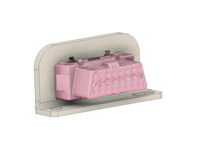 OBD2 Connector Holder