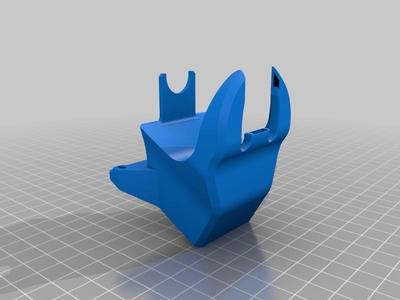 FT-5 Parts Fan Duct for Titan V6, 713Maker Bracket, and Pancake Motor