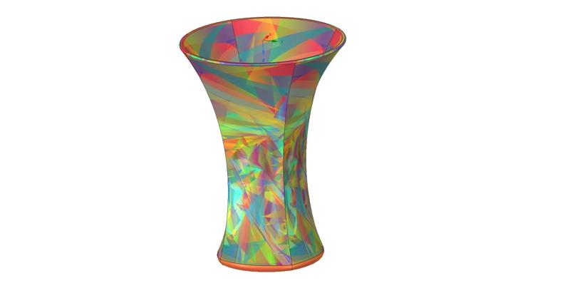 vase cup vessel v34 for 3d-print or cnc