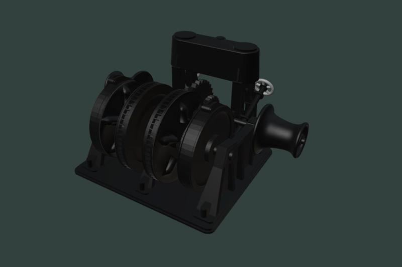 Steam windlass