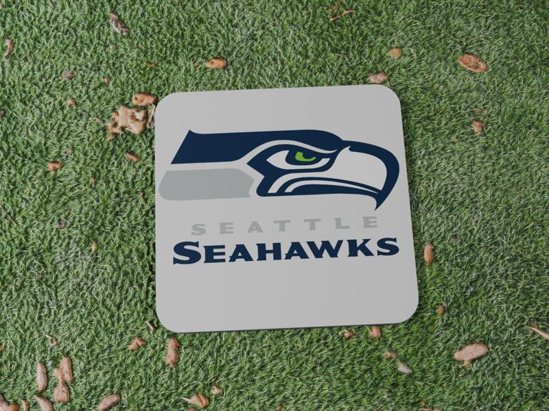 Seattle Seahawks Square Coaster