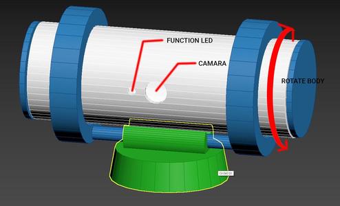 Recycled Webcam Housing