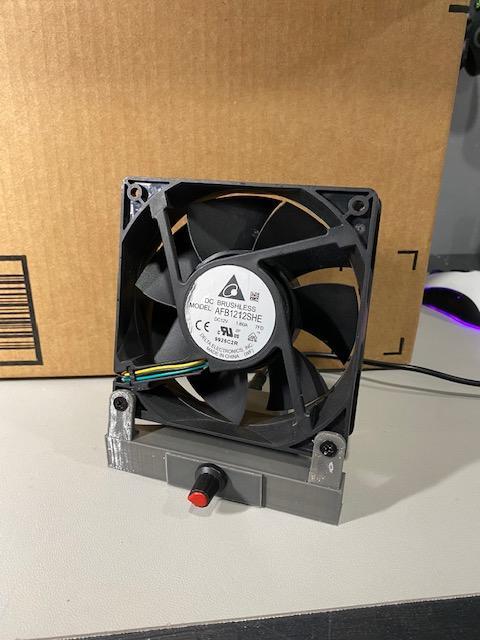 120mm Desk Fan (Fast Print) (2hrs)