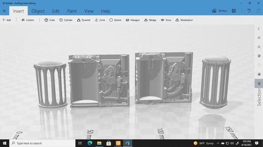 old hammer specimen tanks