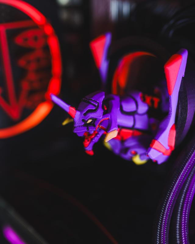Eva 01 NZXT CPU Cooler Cover