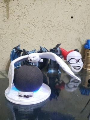 Suporte Alexa Echo Dot 4a e 5a. Geração Hedwig Flying Harry Potter