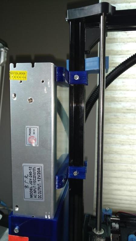 PSU Bracket for 2020 Extrusion