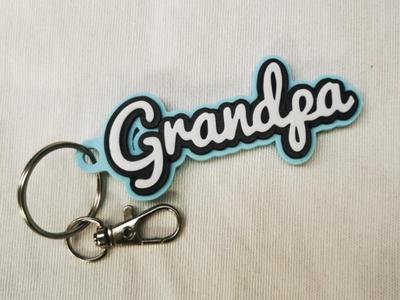 Grandpa Keychain