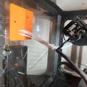 Original Prusa Enclosure MMU Bowden Tube Pass-Through