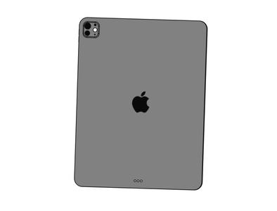 Apple iPad Pro 13 (2024) CAD Model