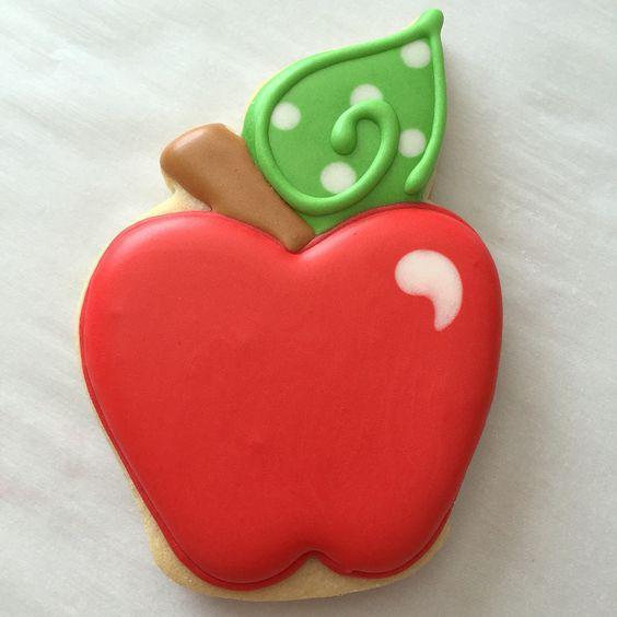 Cookie cutter apple