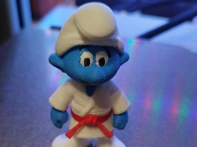 Smurf Judoka / Color