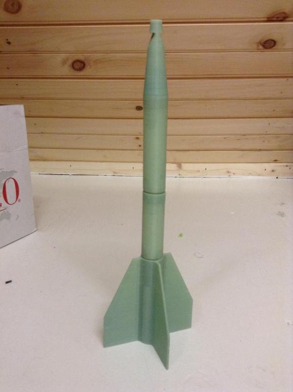 launchable model whistle rocket