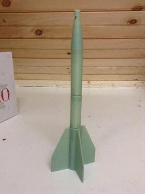 launchable model whistle rocket
