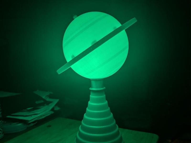 World's Fair Saturn Lamp