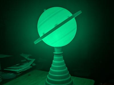 World's Fair Saturn Lamp