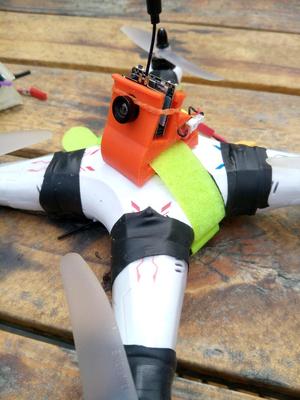 FPV AIO mount for Syma X5C