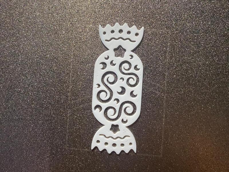 Christmas cracker tree decoration