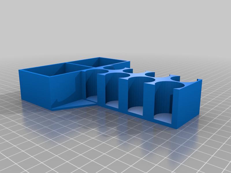Mission: red planet Token tray with smaller base plate for quicker printing