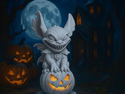 Horror Stitch Creature Halloween Figure/Tealight Holder