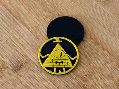 Bill Gravity Falls Coin