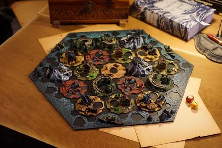 HP Lovecraft 3D Game Board - Full Set