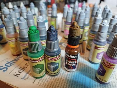 Speedpaint Bottle Cap Swatch