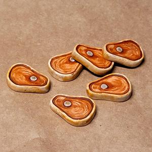 Meat (steak) - board game resource tokens