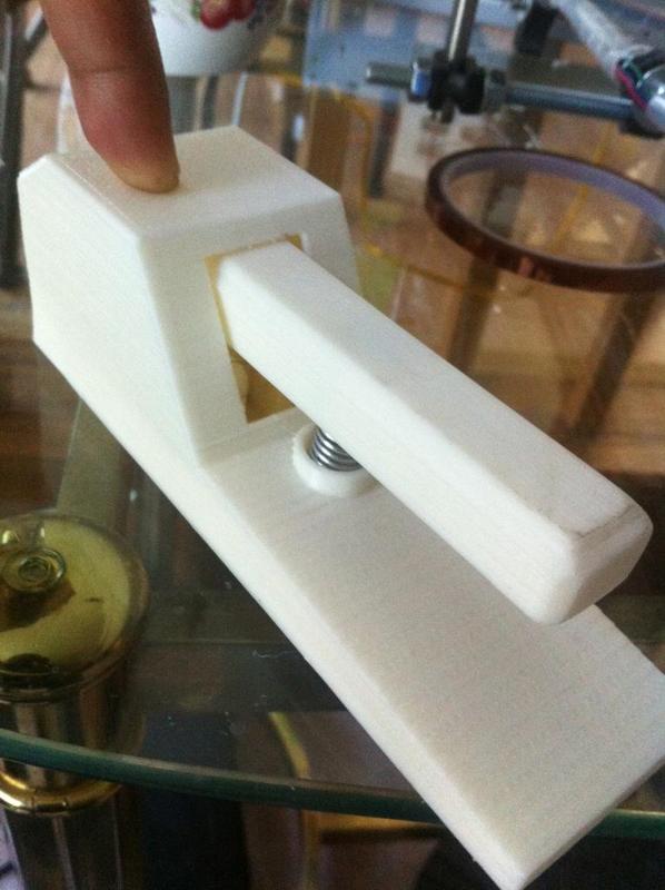 Keyboard sustain pedal with jack for 1/4 instrument cable