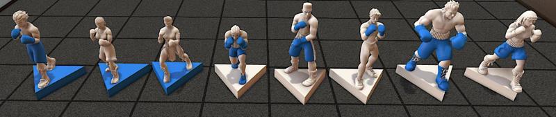 Boxing Miniatures from The Square Ring