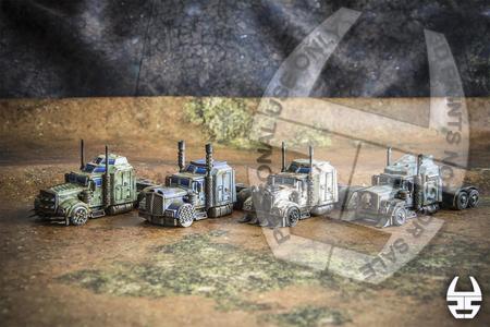 Semi truck bonnet - Fuel World