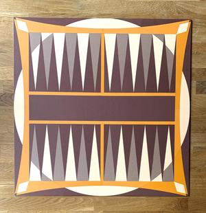 Backgammon table pattern (SVG, DXF, PDF)