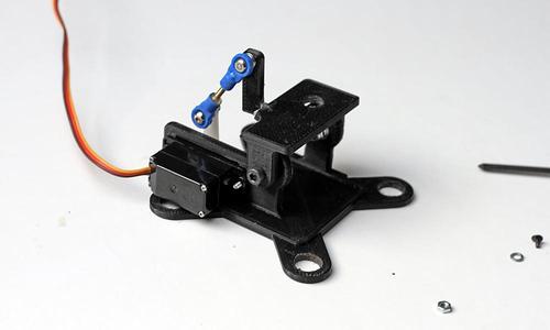 Camera tilt mechanism for quadrocopter  (Canon S100)