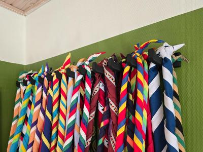 Scout scarf hanger