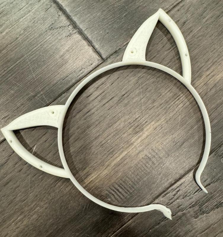 Cat ear head band