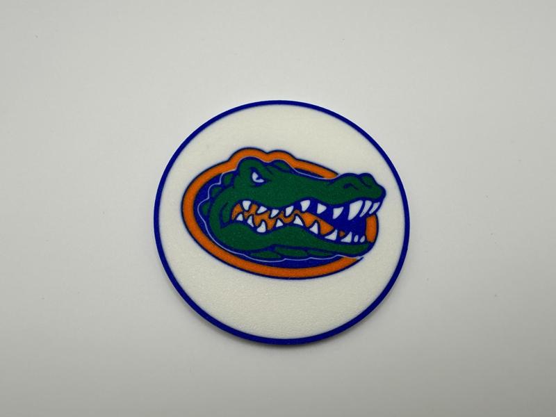 Florida Gators Coaster - White
